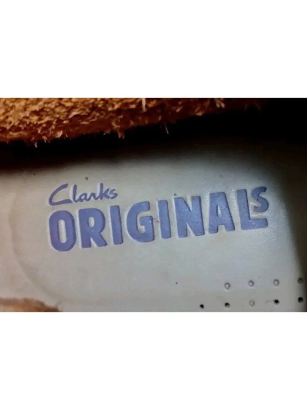 Clarks Originals Tan Pebbled Leather Seam Trek Rambler Crepe Sole Shoes Men's 11